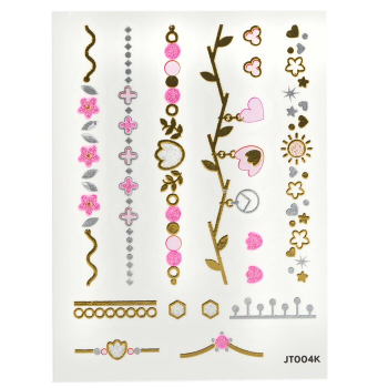April Korea Princess Jewel Body Sticker