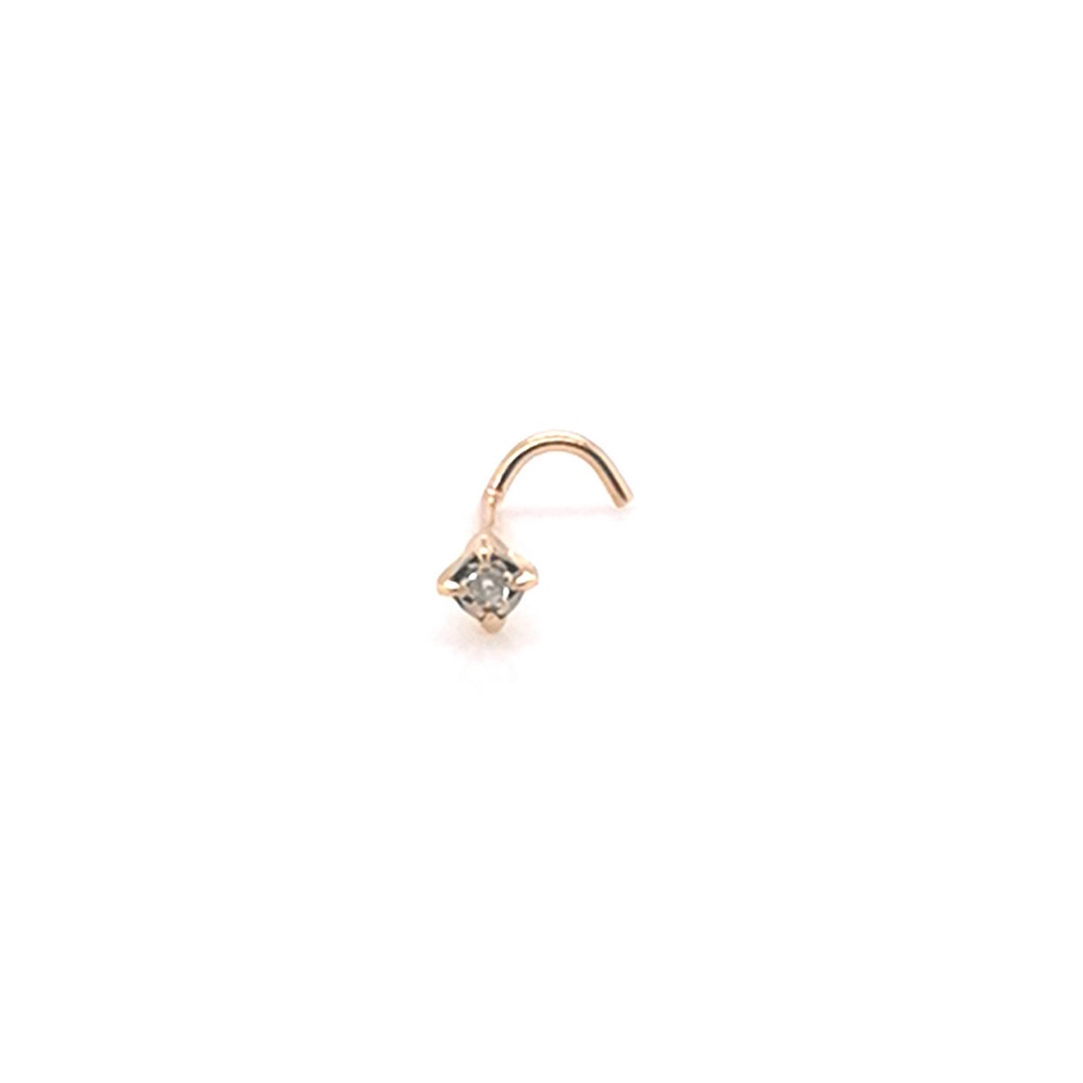 Bijou de nez Brillaxis or 18 carats et diamant