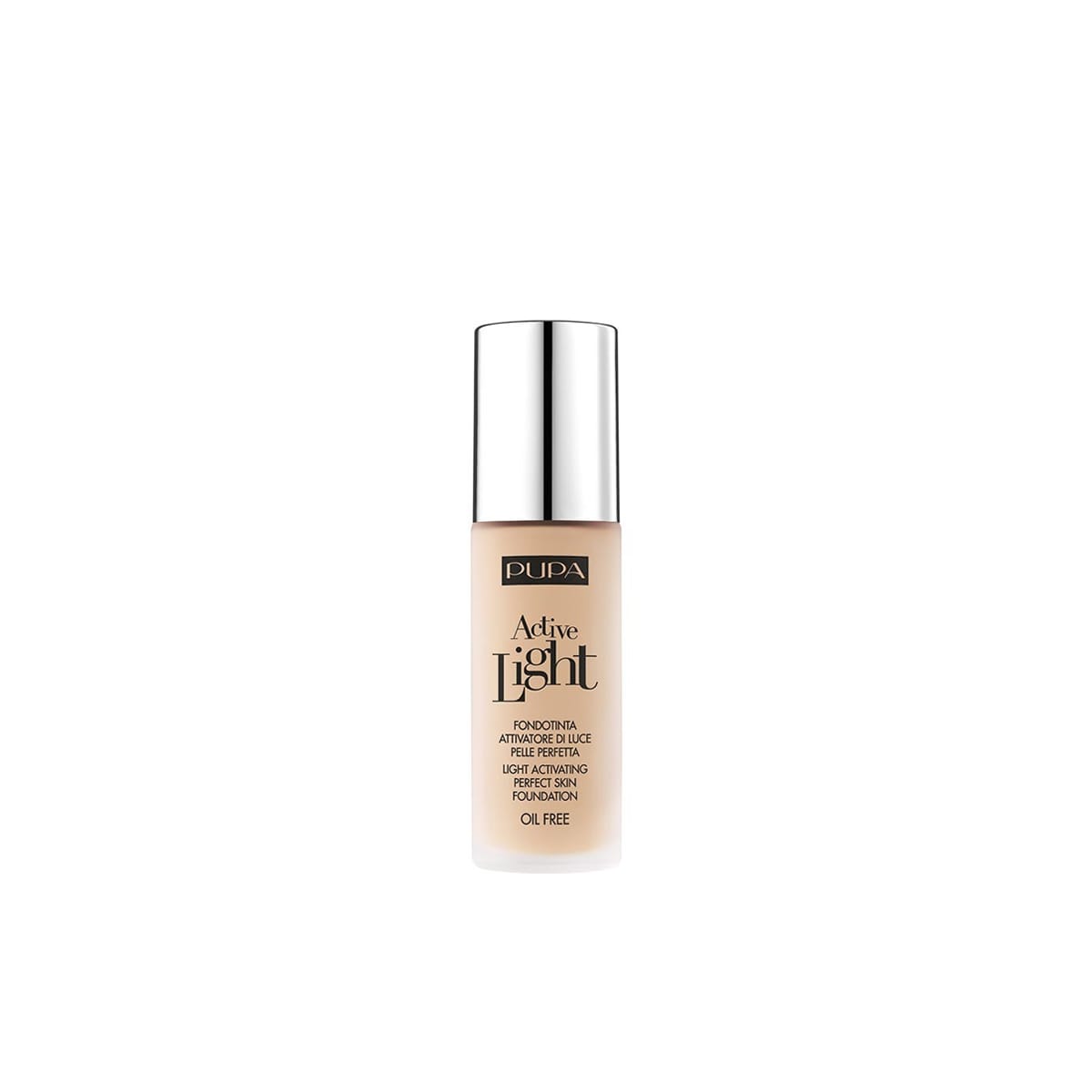 Pupa Active Light Fond de Teint Activateur de Lumière Peau Parfaite SPF 10