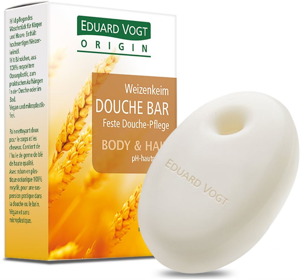 EDUARD VOGT Weizenkeim Douche Bar<br>1 Stück, fest