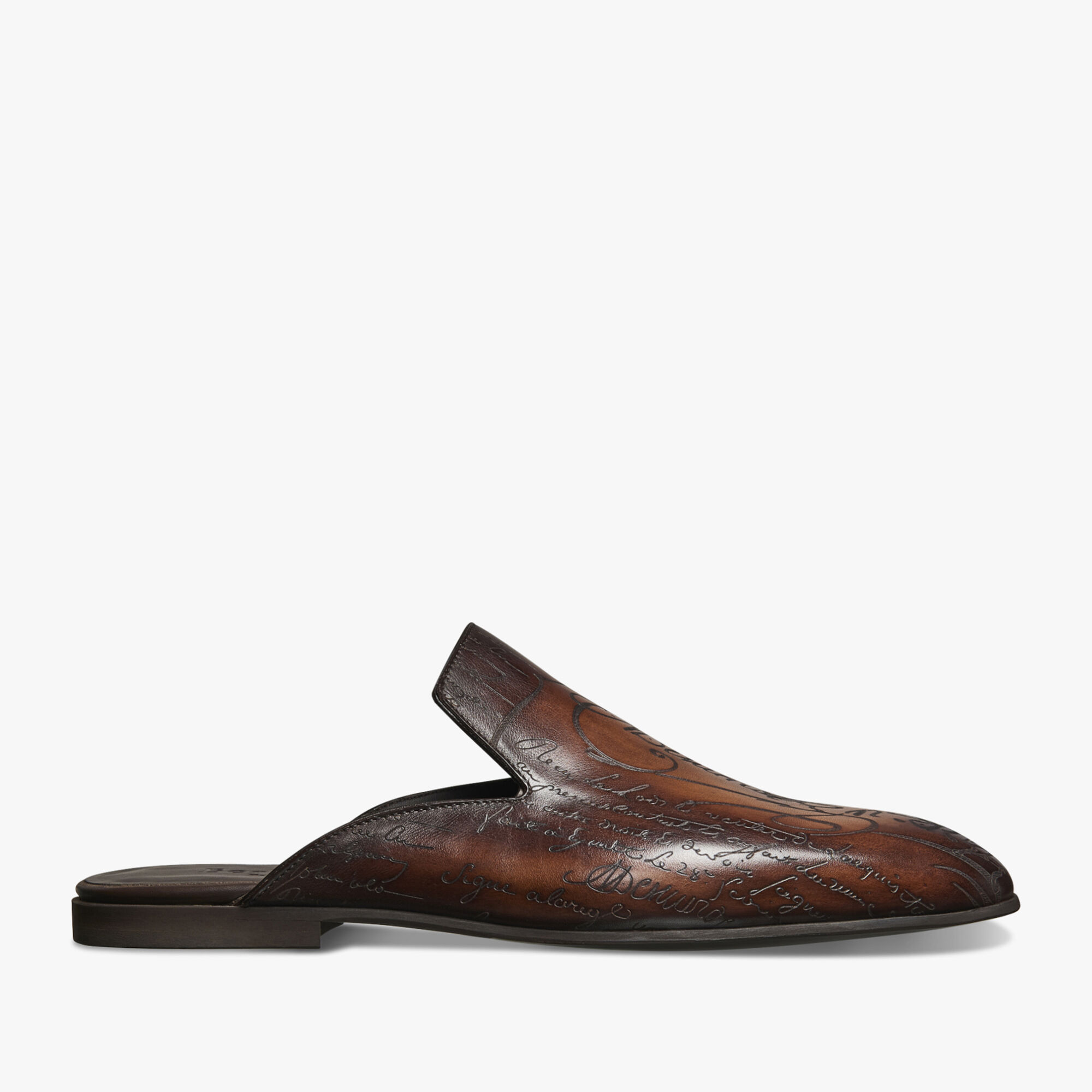 Mule Cyrus En Cuir Scritto
