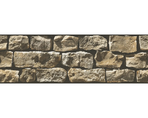 Rand 9058-19 Alleen Randen 9 zelfklevend natuursteen bruin 5 m x 17,7 cm