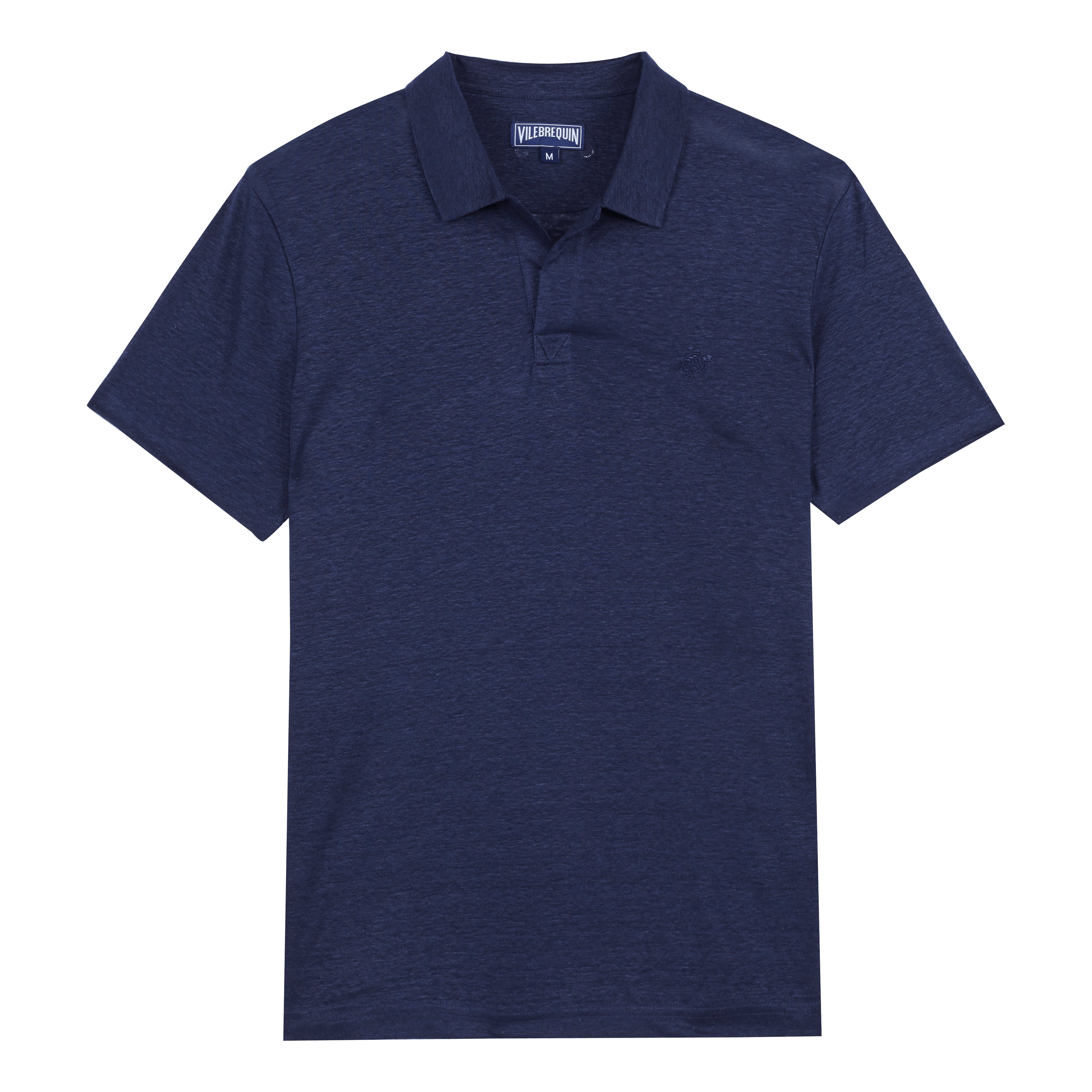Polo en jersey de lin homme uni | Site Vilebrequin | PYRE9O00