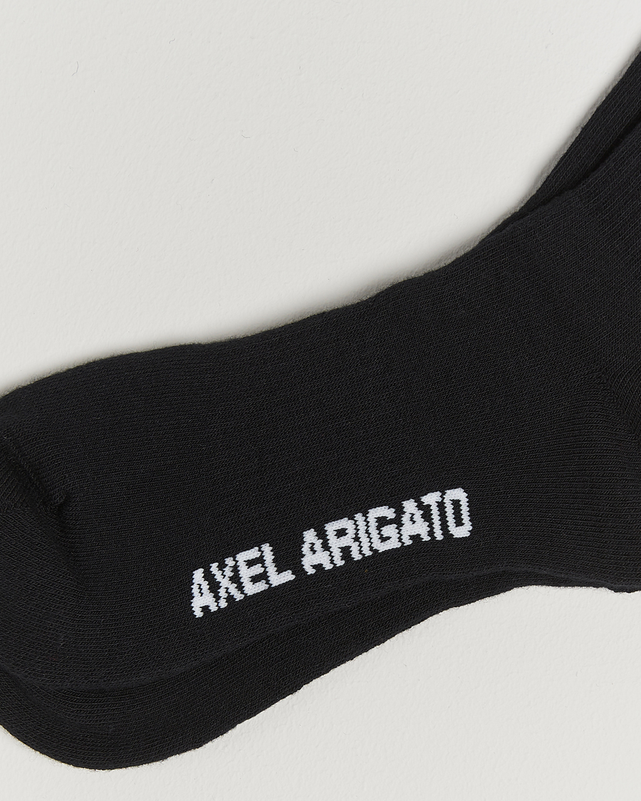 Axel Arigato Logo Tube Sock Black