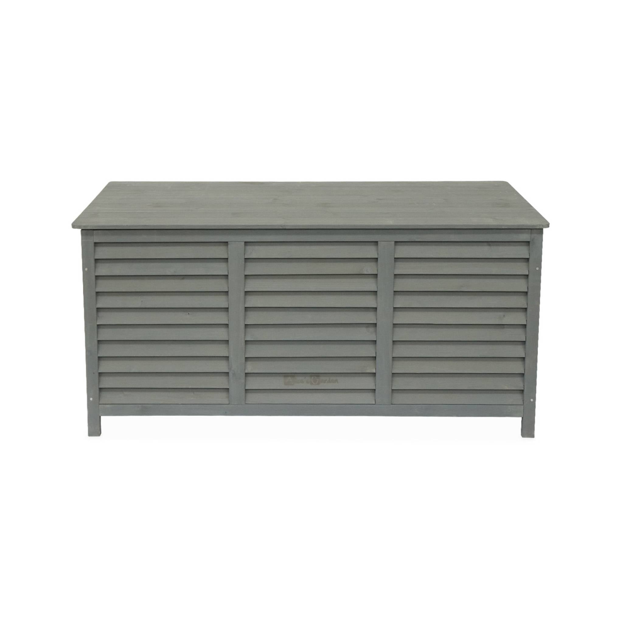 sweeek - Houten tuin opbergbox 330L