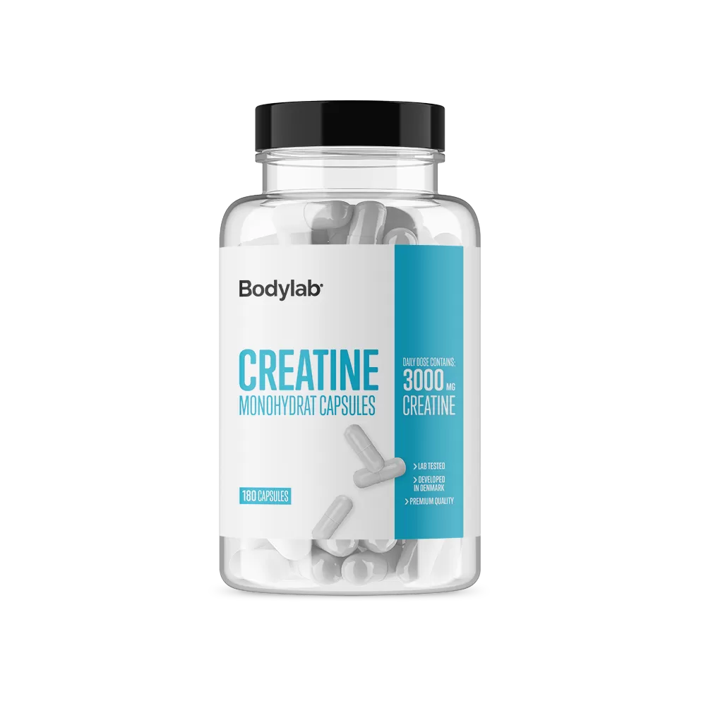Bodylab kreatin kapsler - 180 stk
