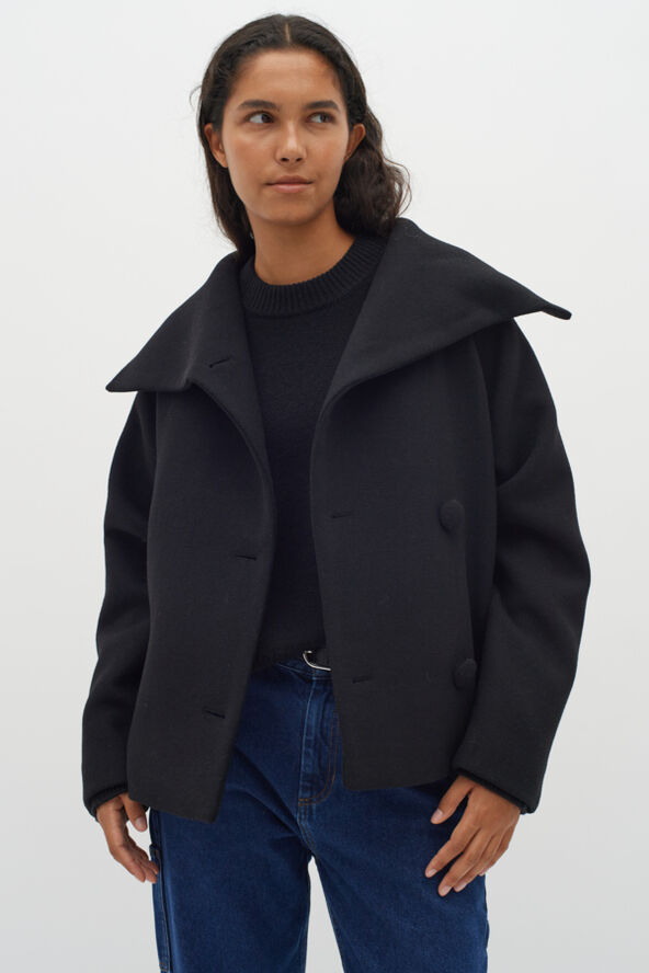 InWear PerryIW Short Coat Black