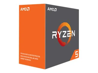 AMD Ryzen 5 1600X - 3.6 GHz - 6-core - 12 tråde - 16 MB cache - Socket AM4 - PIB/WOF