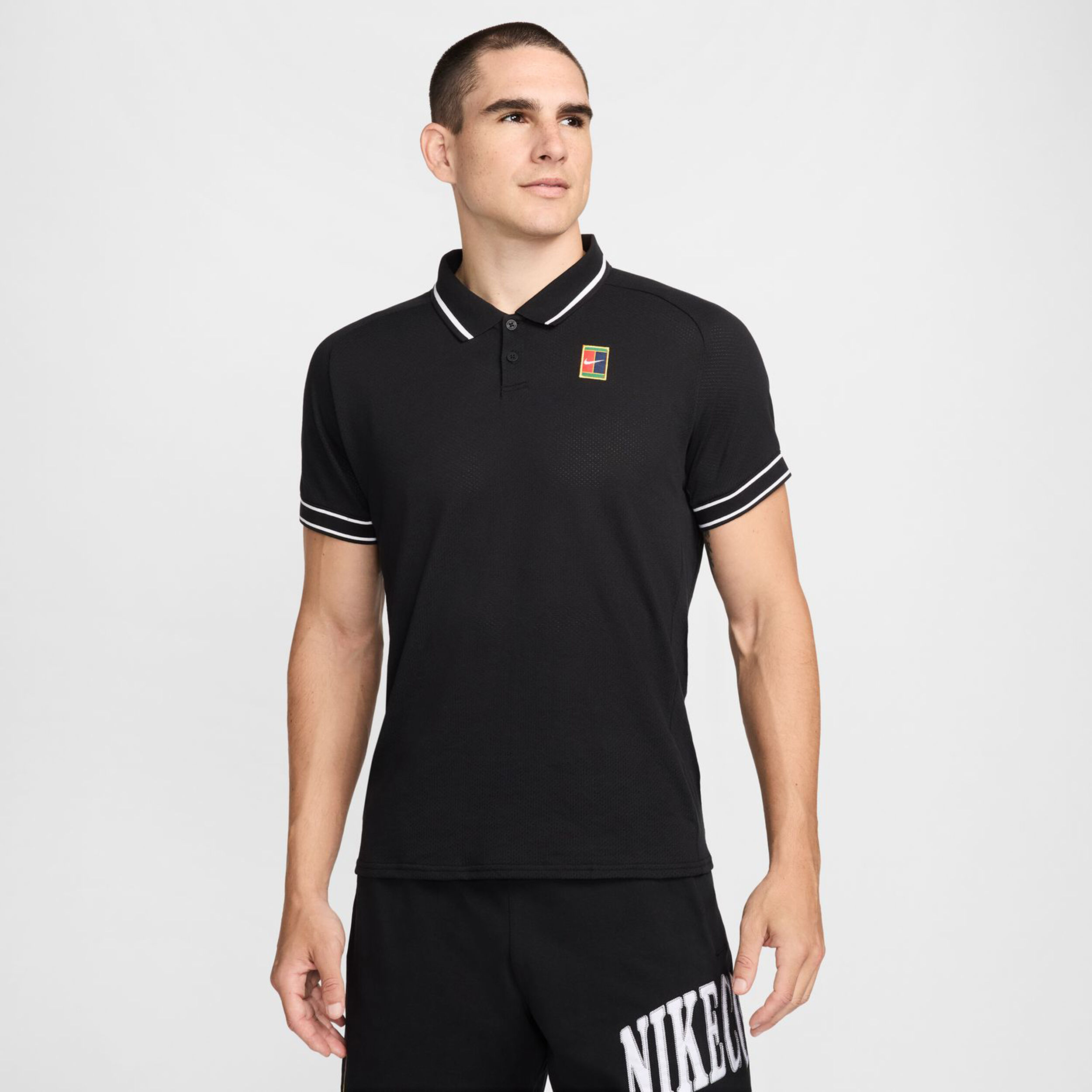Nike Heritage Polo Hommes - Noir