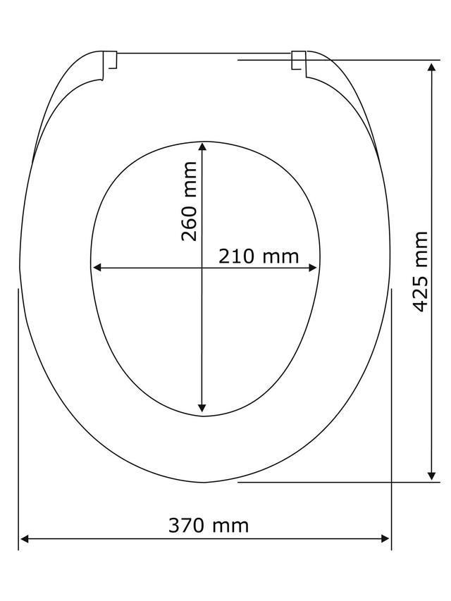 WC-Sitz Bambus