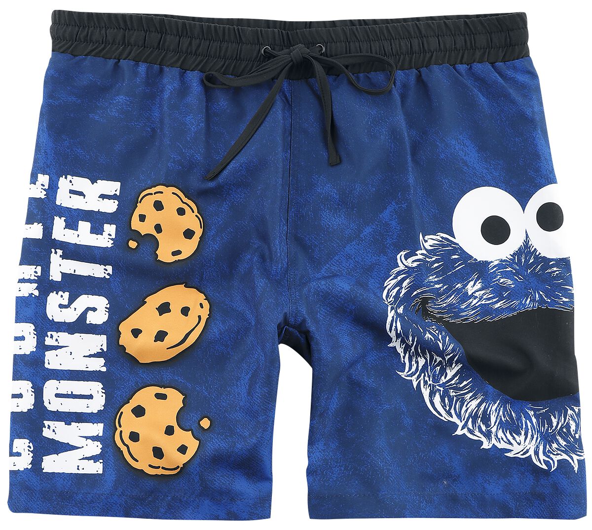 Cookie Monster - Tête | Sesame Street Short de bain