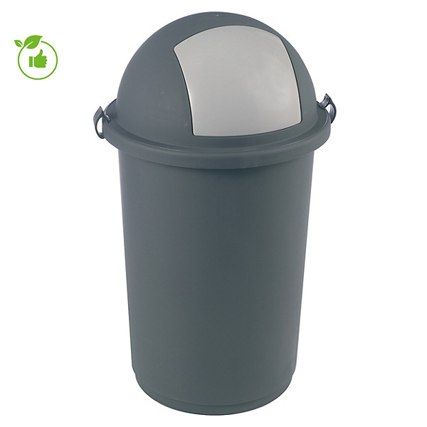 Fourre-tout dôme gris 50 L