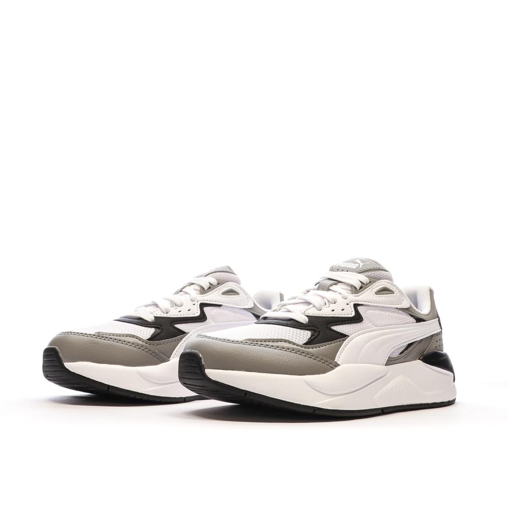 Puma Baskets Blanc/Gris Garçon Puma X-Ray Speed