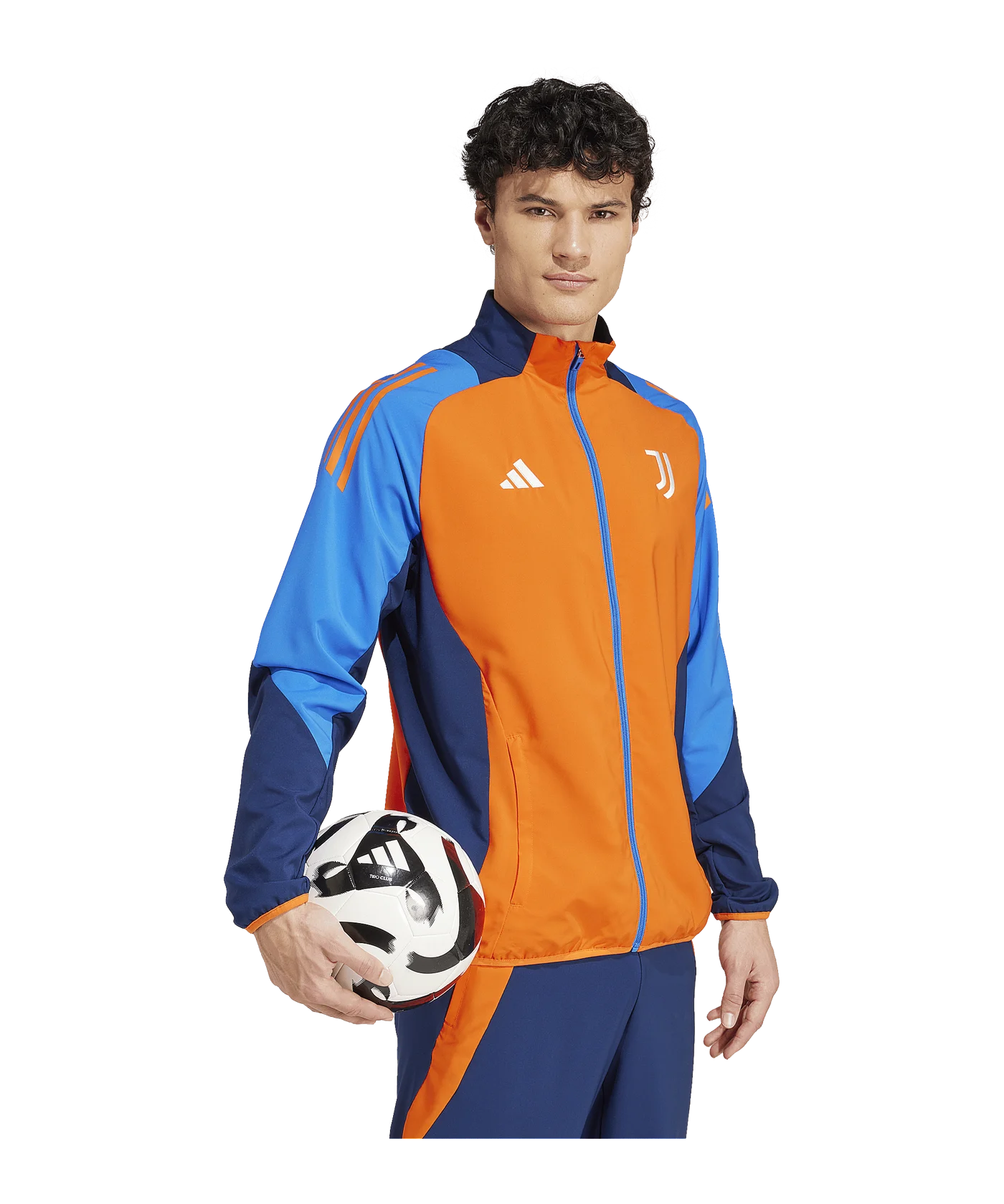 adidas Juventus Turin Prematch Jacke Orange