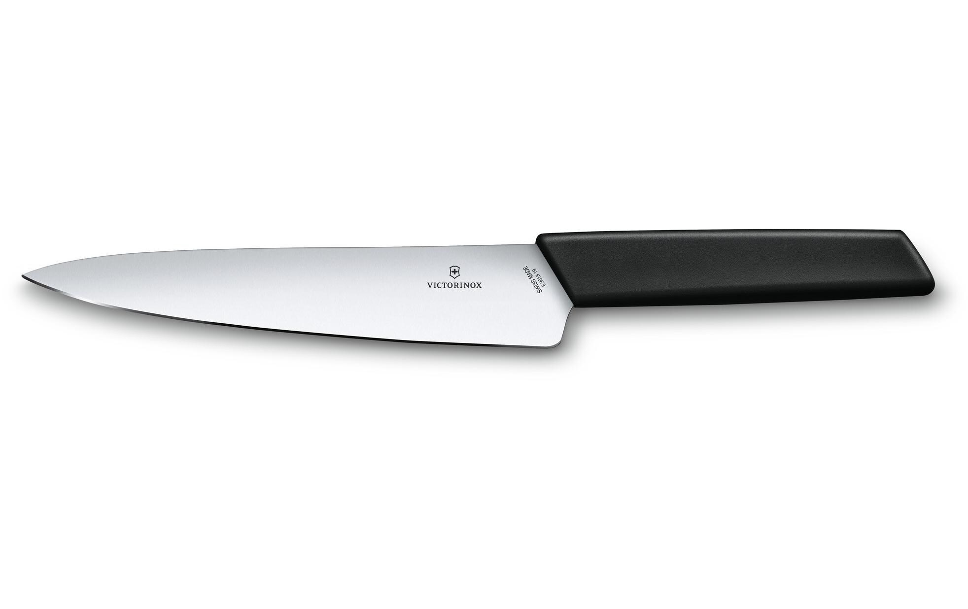Tranchiermesser Swiss Modern 19 cm, SchwarzMesser zum Tranchieren