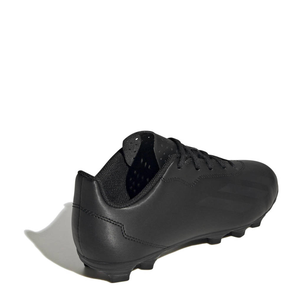 adidas X Crazyfast.4 junior voetbalschoenen zwart