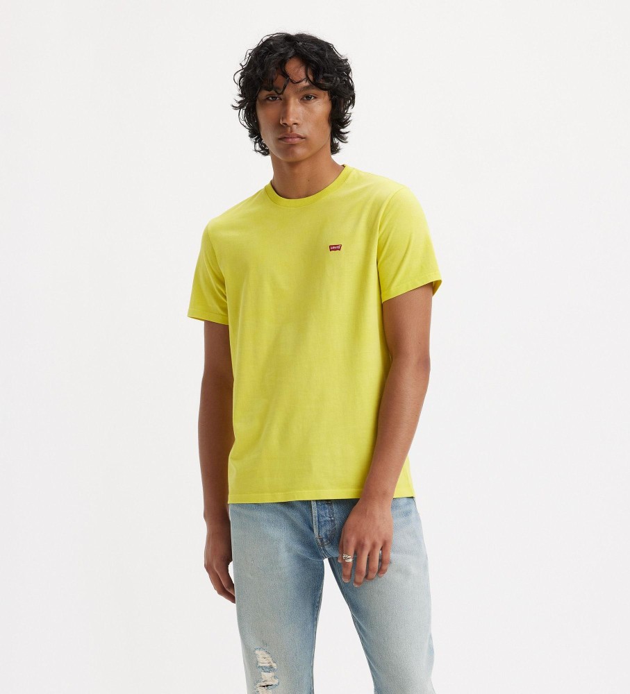Camiseta Levi's Original de manga curta, amarela