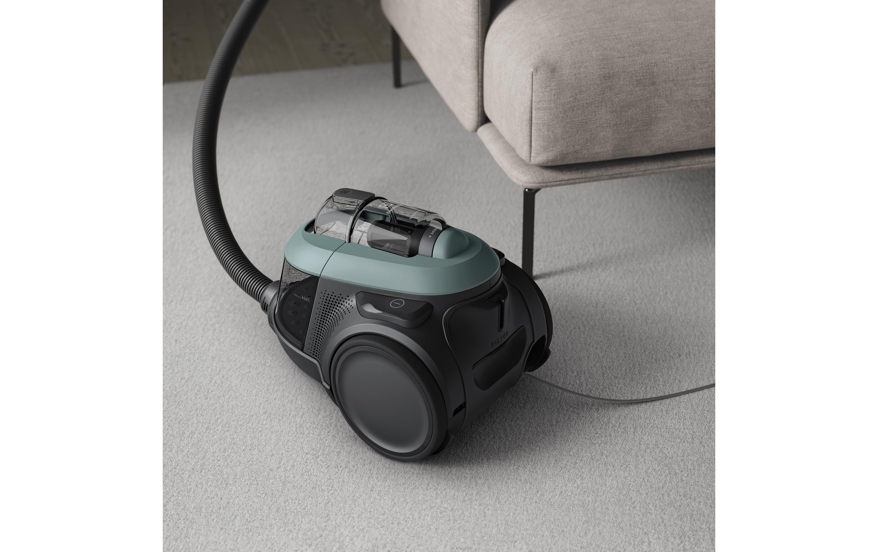 Bodenstaubsauger Clean 600 (EL61C2OG) Ocean Green<br>Leistungsstarker Staubsauger mit Zyklontechnologie