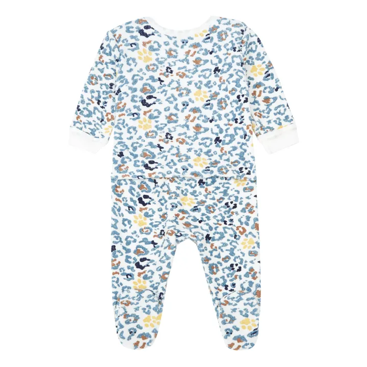 Petit Bateau Pyjama en Bouclette Eponge | Ecru