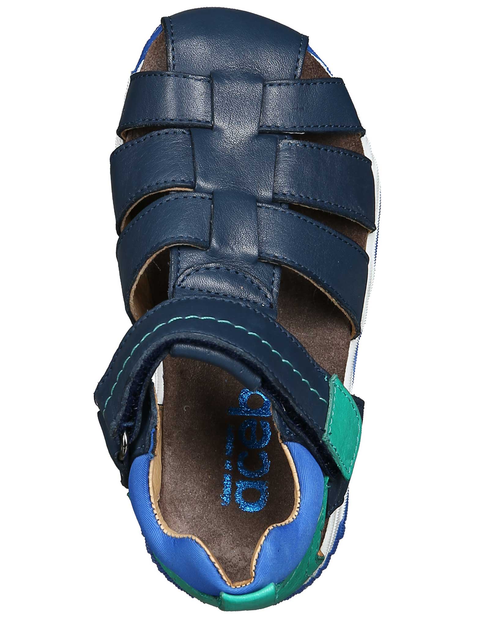 Klett-Sandalen KING AZUL mit Zehenschutz in jeans