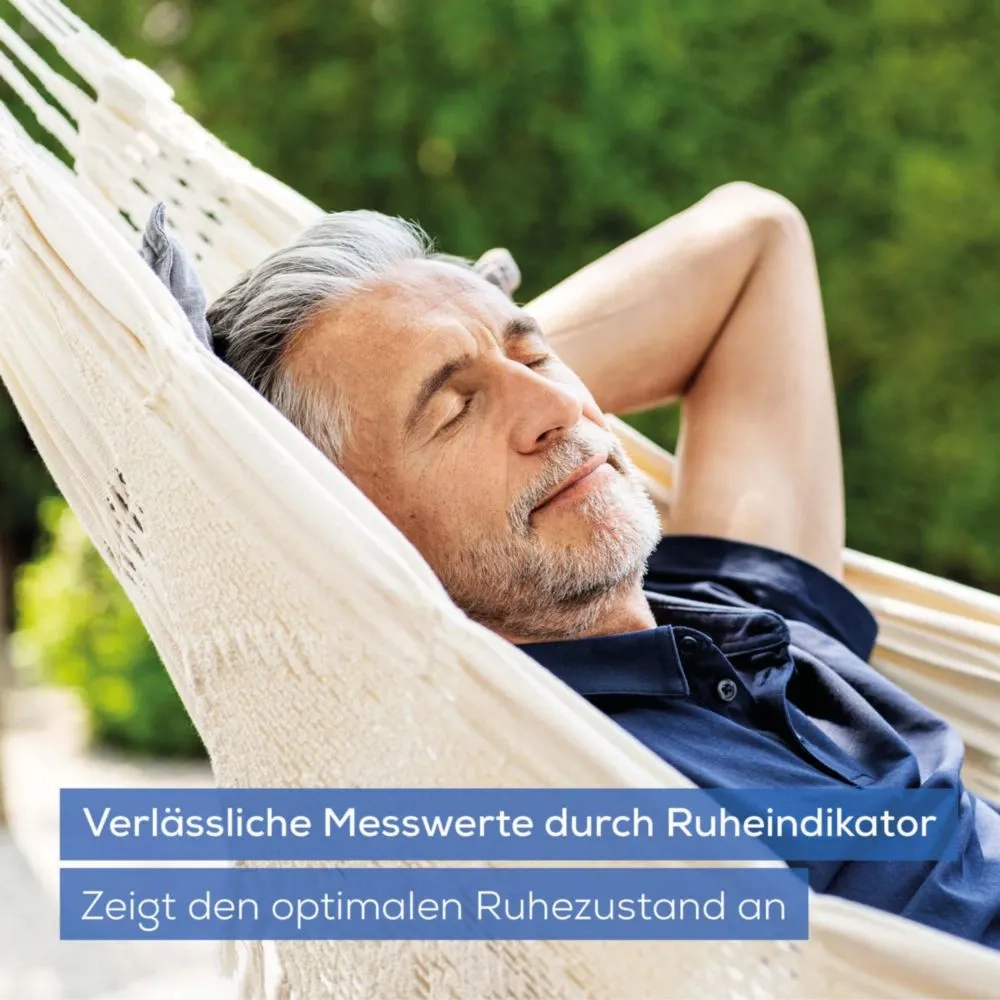 BM 38 Blutdruckmessgerät für den Oberarm mit Arrhythmie Erkennung / USB C Anschluss / App Funktion für iOS / Android (10361) - Weiss