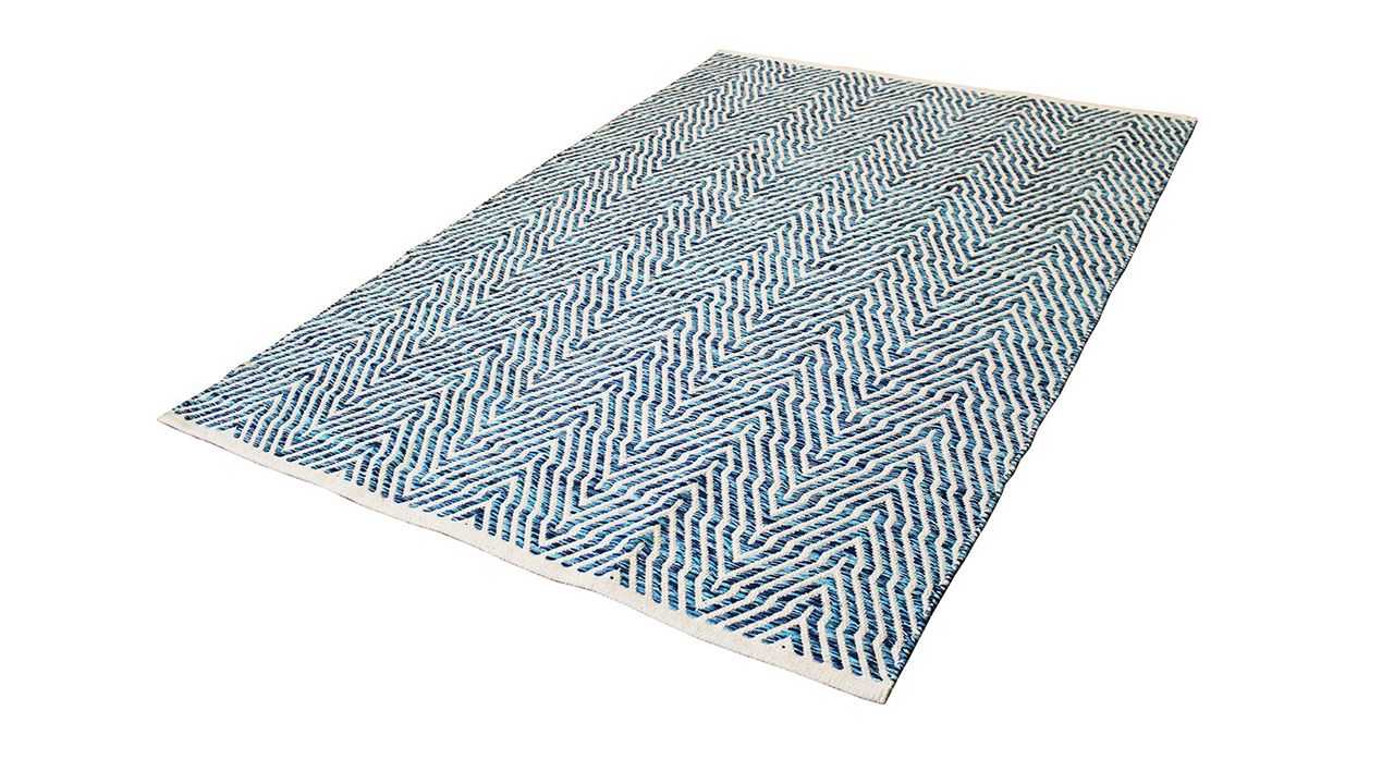 Vloerkleed 410 Blauw Aperitif