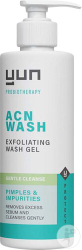 Yun Acn Wash Gel Lavant Exfoliant Flacon-Pompe 150ml