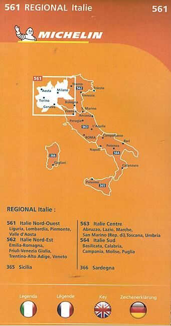 MICHELIN - 561 ITALIE NORD OUEST 1 400 000