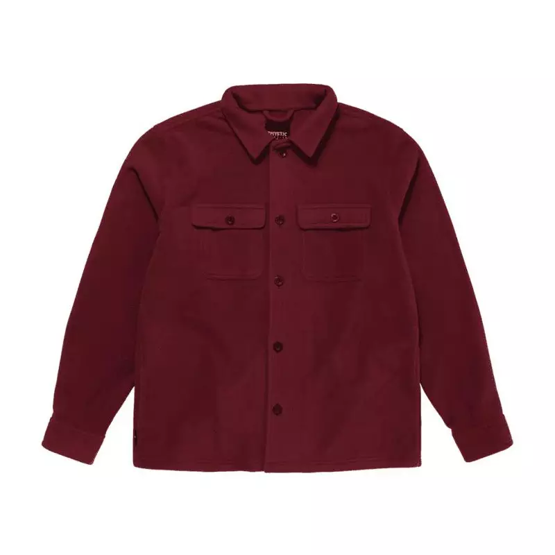 Chemise polaire MYSTIC The Heat Shirt Red Wine