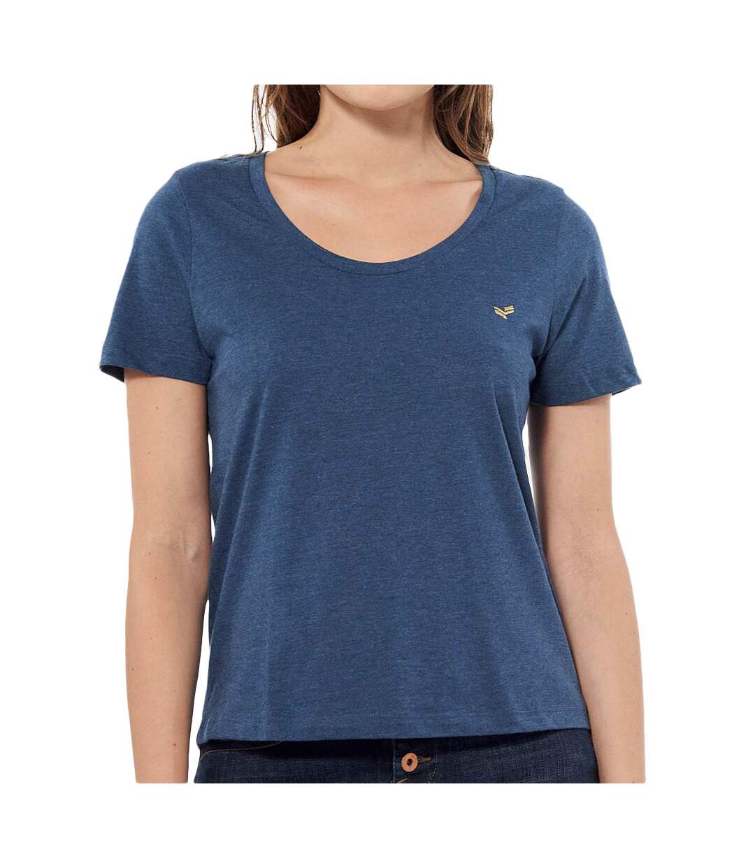 T-shirt Bleu Femme Kaporal Final
