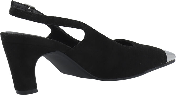 Bianco BIACLARA Slingback Faux Suede Black