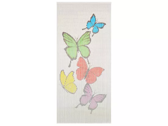 Rideau de porte contre insectes Bambou 90 x 200 cm