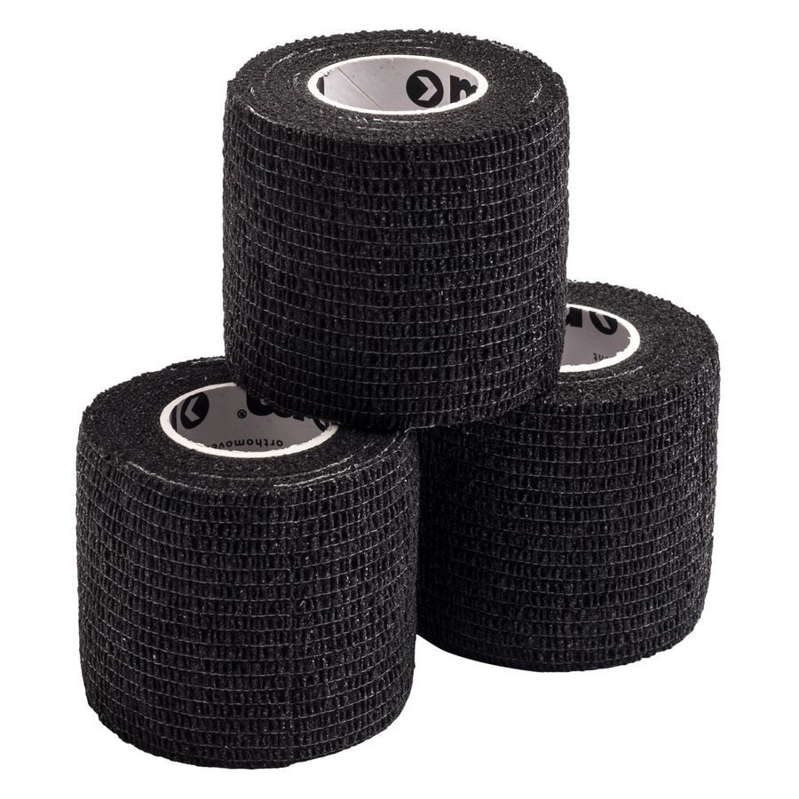 Ortho Movement Wrap Tape 5 cm x 4,5 m Pack de 3 - Noir