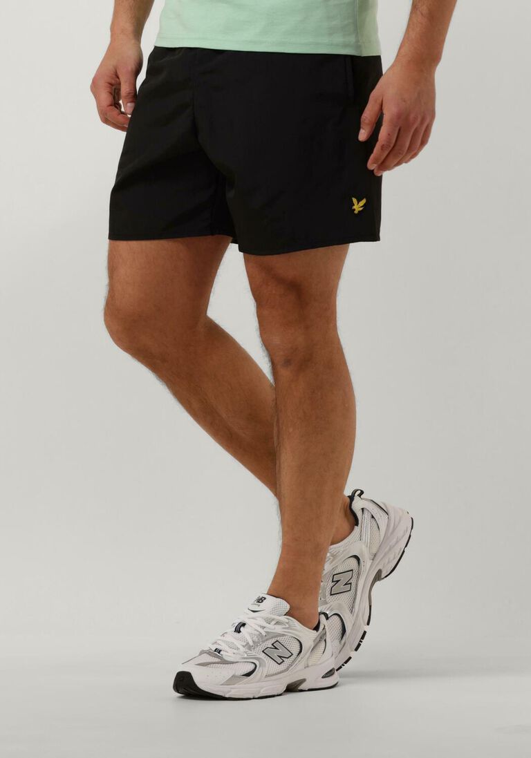 LYLE & SCOTT zwarte lyle & scott  plain swimshort