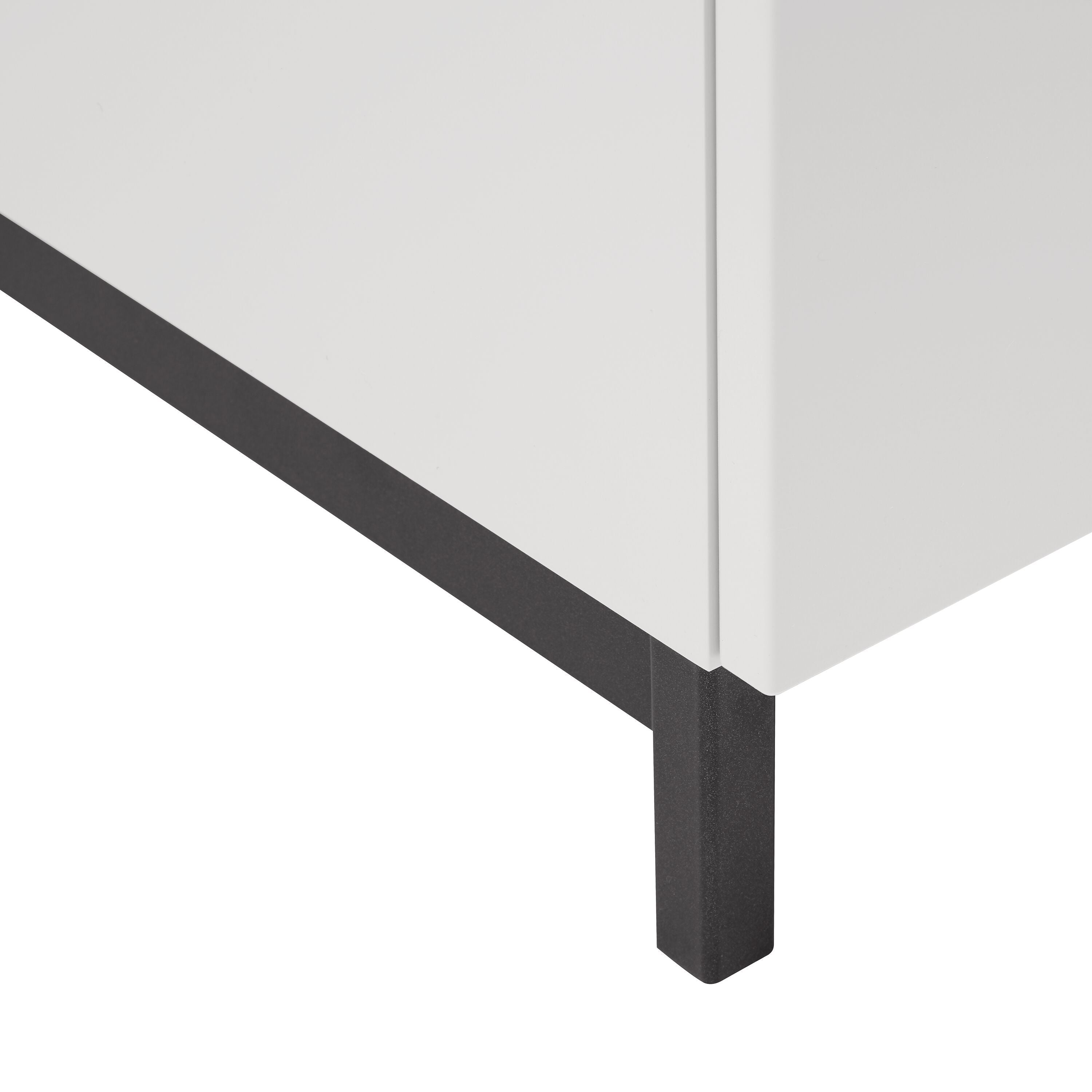 TILL Highboard - Hellgrau / B: 168.0 cm x T: 41.0 cm x H: 145.1 cm