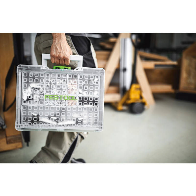 Festool Systainer³ SYS3 organiser M 89 22xESB 22 inzetbakjes