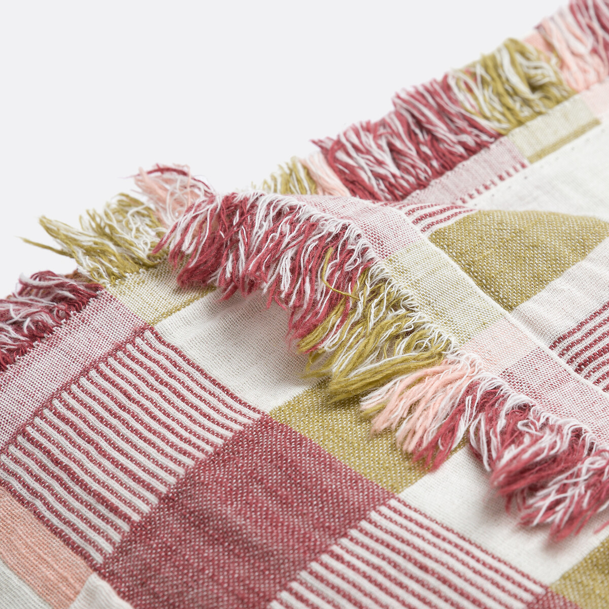 LA REDOUTE INTERIEURS<br>Lança em jacquard com motivos geométricos, Virna