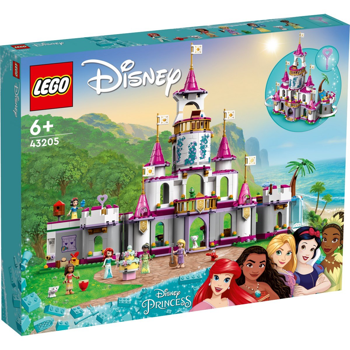 Aventures épiques au Château Lego  Princess 43205