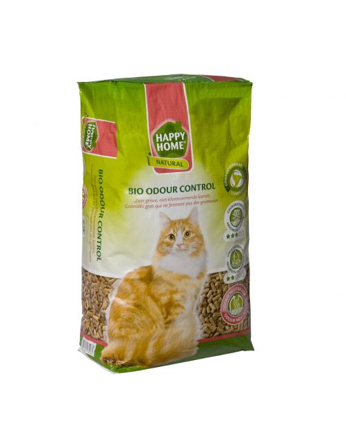 Happy Home Natural Bio Odour Control - Kattenbakvulling - 20 l