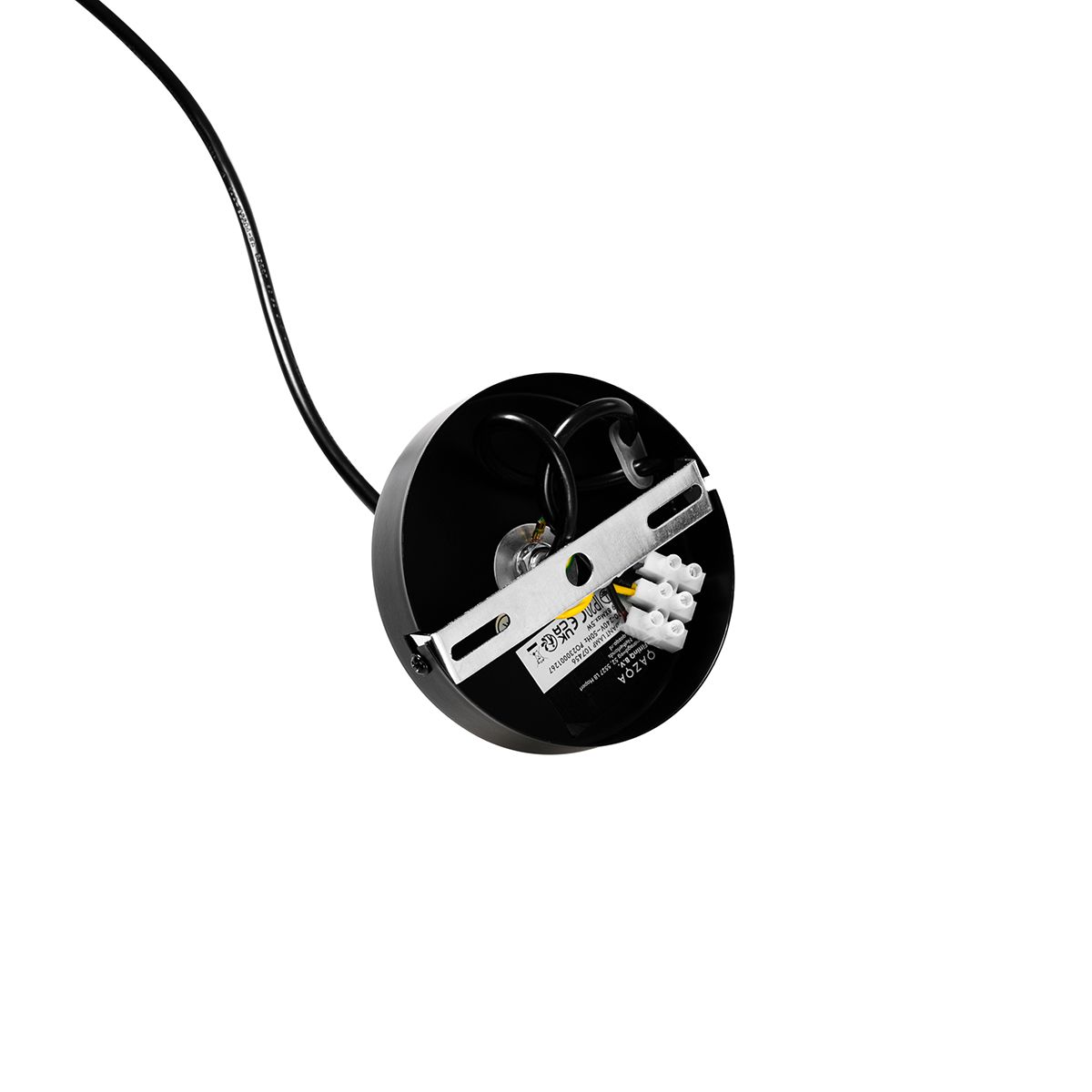 Hanglamp zwart met smoke glas langwerpig 8-lichts - Monaco