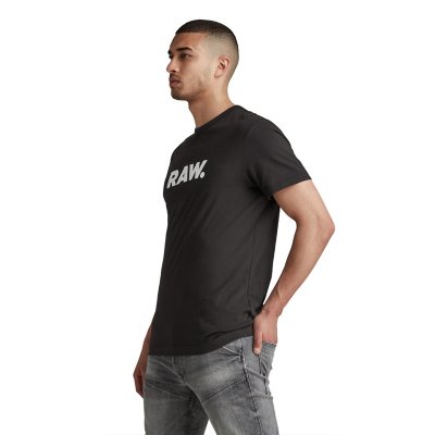 Tee-shirt à manches courtes homme Holorn R NOIR G-STAR
