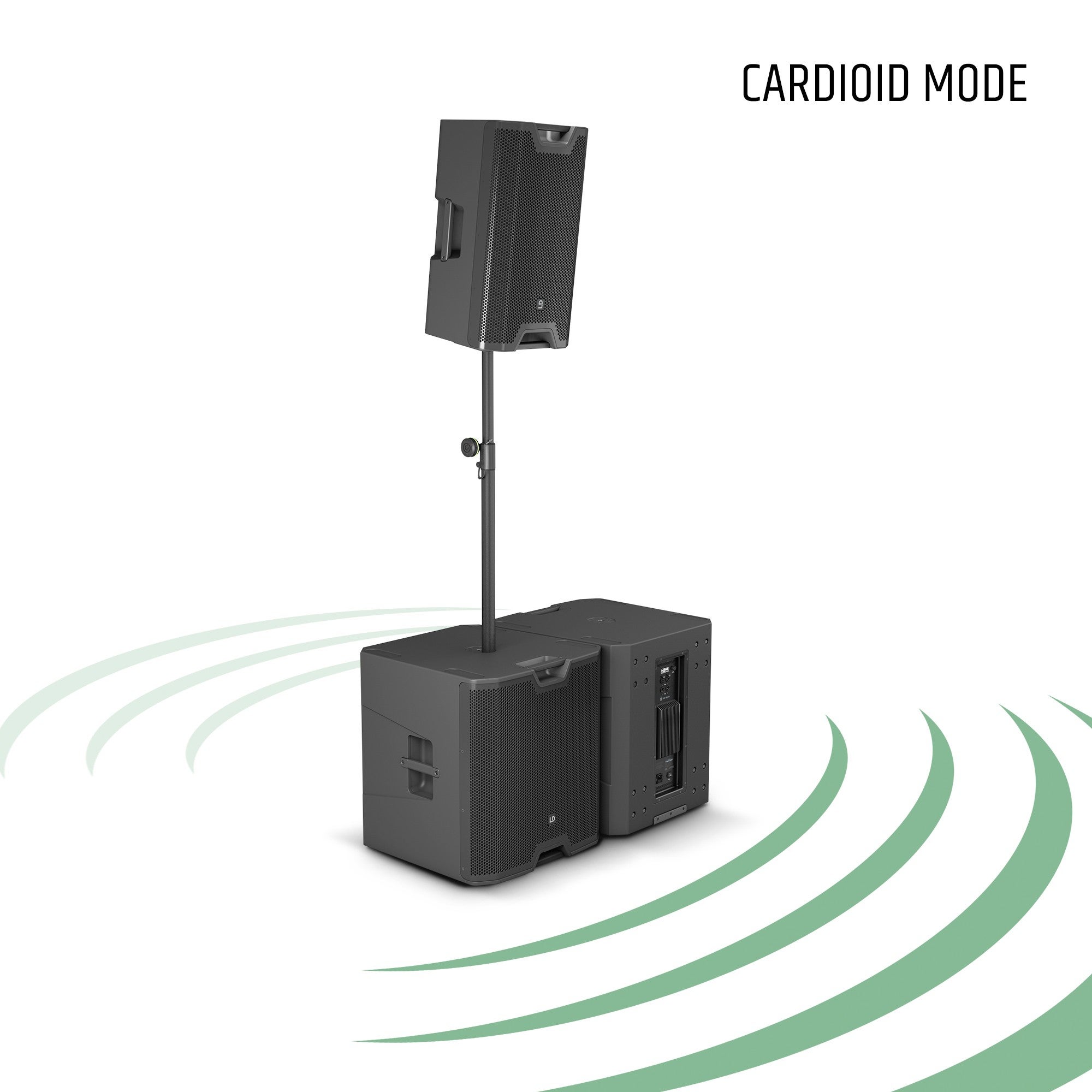 LD Systems ICOA SUB 18 A actieve 18 inch subwoofer 600 W