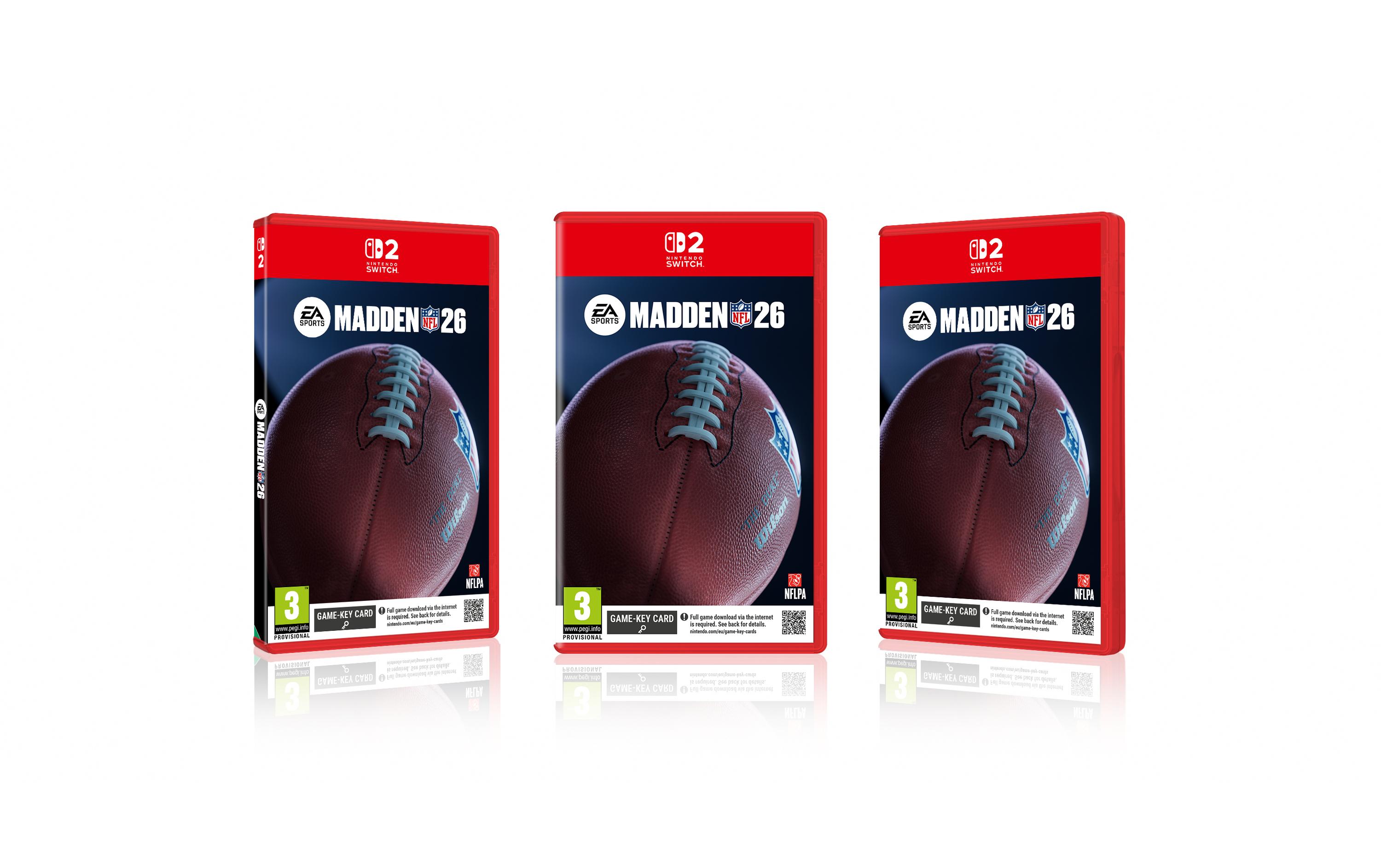 Madden NFL 26 (Game Key Card)Sportspiel für Nintendo Switch 2