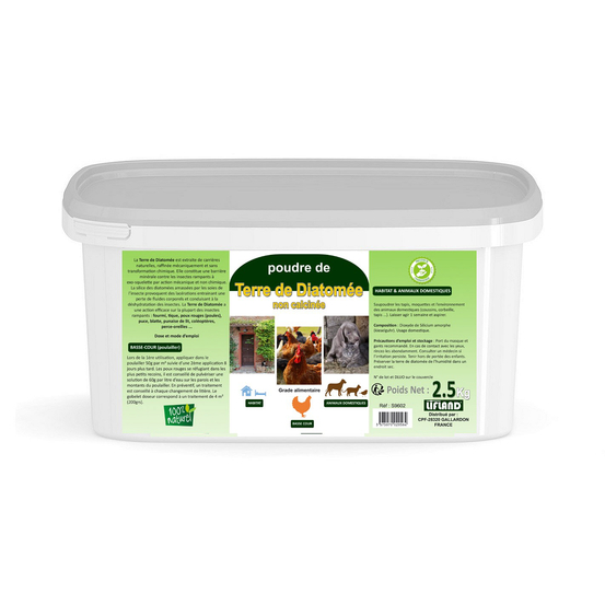 Terre de diatomée - 2,5kg
