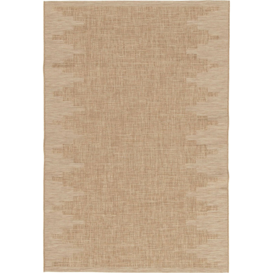 Tapis d'intérieur ou d'extérieur aspect naturel - amaya - beige - 160 x 230 cm