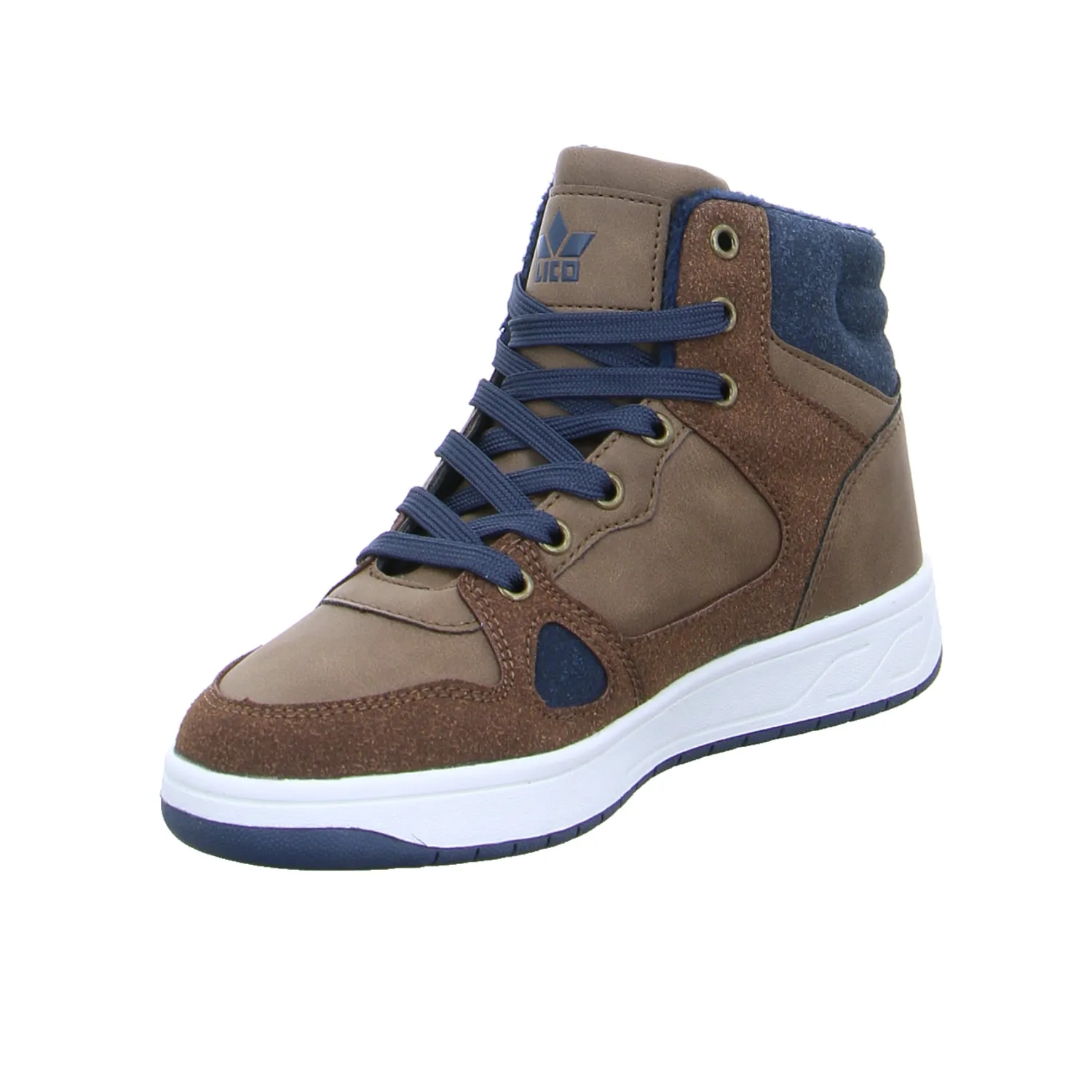 LICO Jungen-Winter-Bottine Braun Lederimitat  Bootie