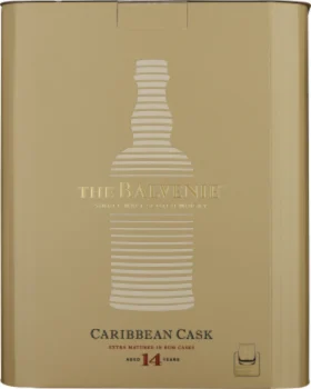 BALVENIE 14 YEARS CARIBBEAN CASK GIFTSET 70CL