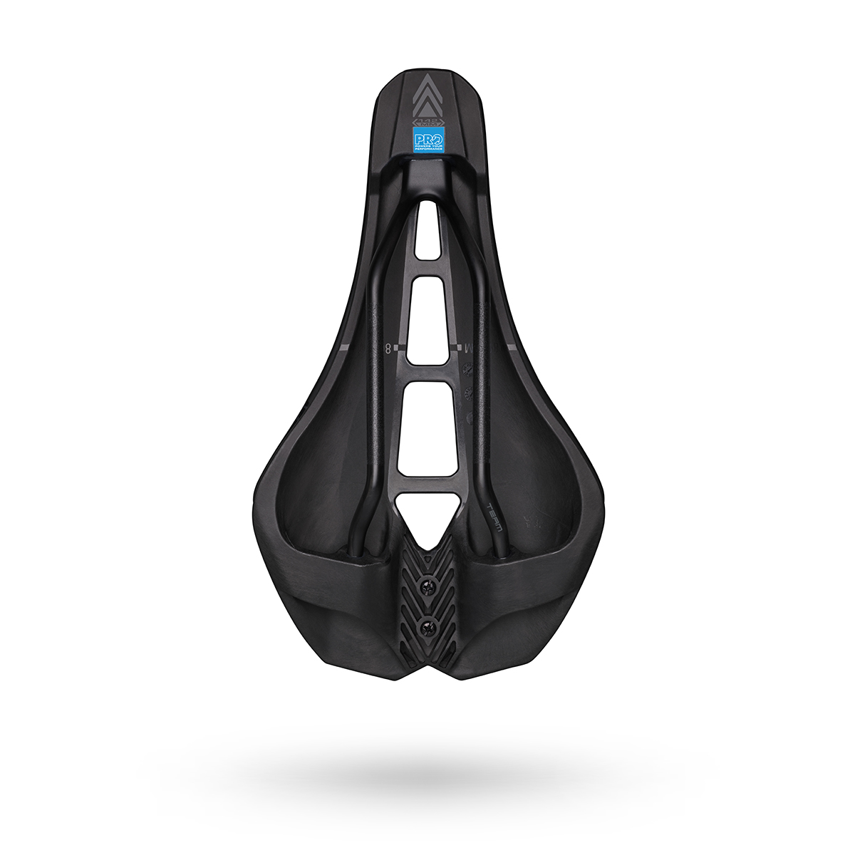 PRO Stealth Team carbon sadel sort 142 mm Sort
