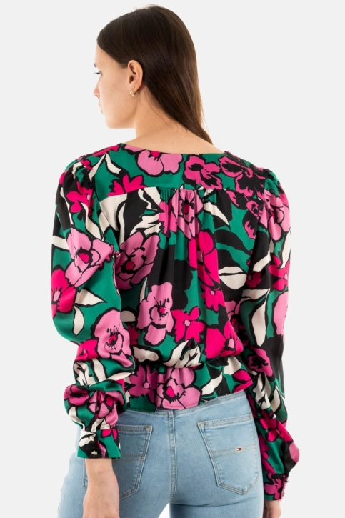 tee shirt manches longues morgan 231-onmi.f multico
