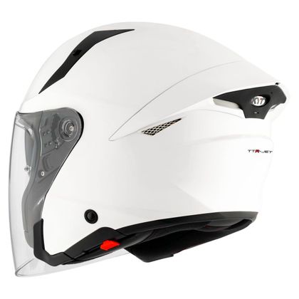 Casque KYT TTR-JET - PLAIN - Blanc